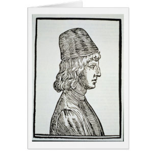 Portrait of Pico della Mirandola (1463-94), from '