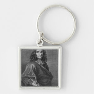 Portrait of Pierre Bayle Key Ring