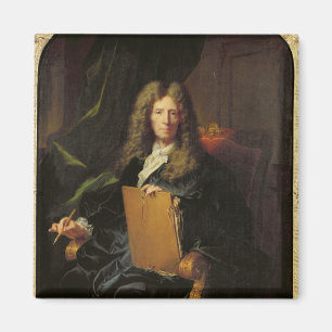Portrait of Pierre Mignard c.1690 Magnet