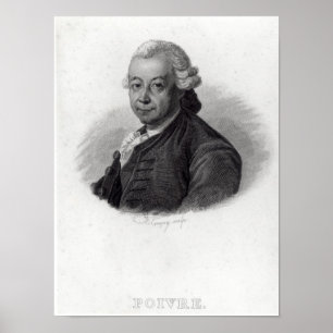 Portrait of Pierre Poivre Poster