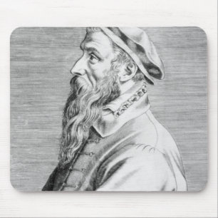 Portrait of Pieter Brueghel the Elder Mouse Pad