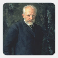 Portrait of Piotr Ilyich Tchaikovsky