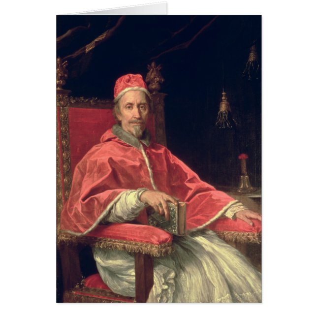 Portrait of Pope Clement IX (Front)