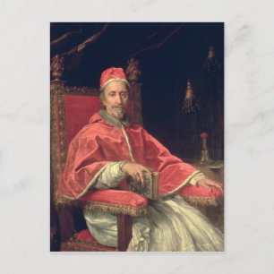 Portrait of Pope Clement IX Postcard