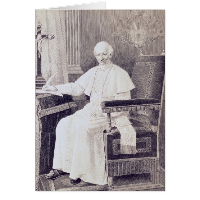 Portrait of Pope Leo XIII (Front)