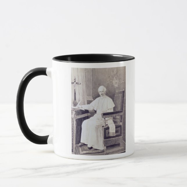 Portrait of Pope Leo XIII Mug (Left)