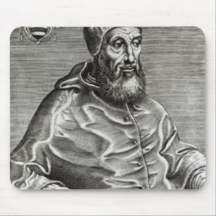 Portrait of Pope Pius IV, 1555 Mouse Pad