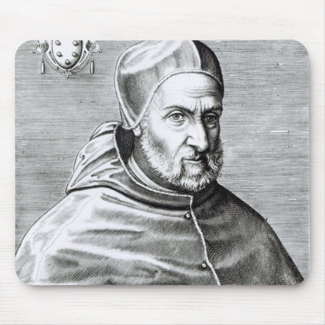 Portrait of Pope Pius IV, 1559 Mouse Pad (Front)