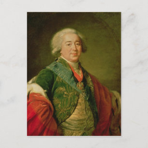 Portrait of Prince Alexander Borisovich Kurakin Postcard