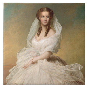 Portrait Of Princess Alexandra Ceramic Tile