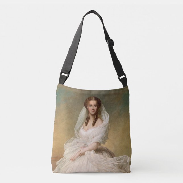Portrait Of Princess Alexandra Crossbody Bag (Front)