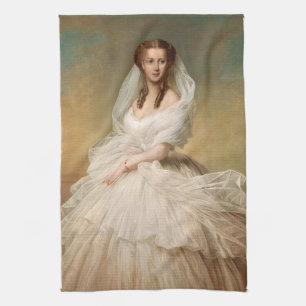 Portrait Of Princess Alexandra Tea Towel