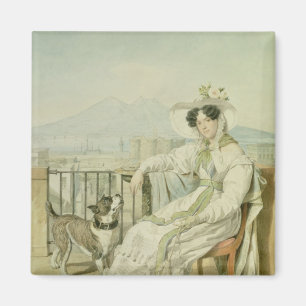 Portrait of Princess Natalia Golitsin, 1822-26 Magnet