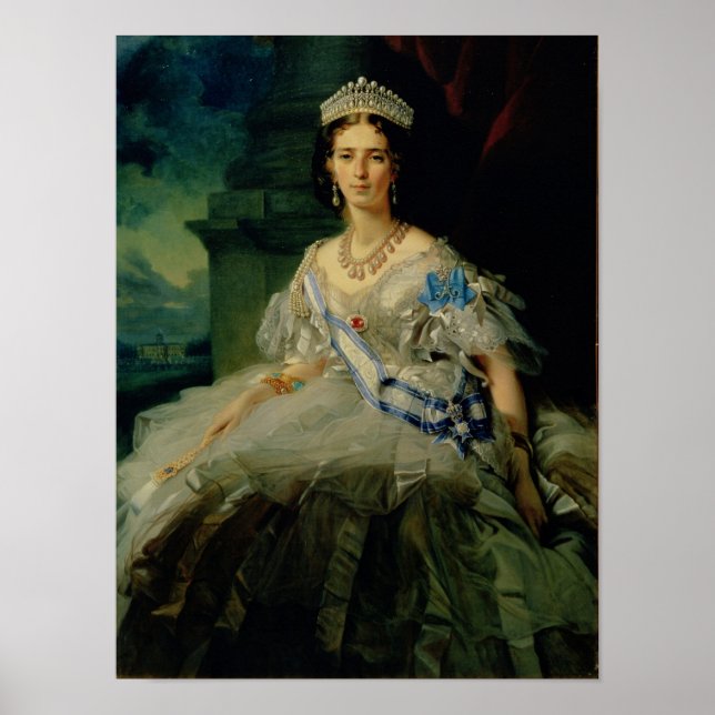Portrait of Princess Tatiana Alexanrovna Poster (Front)