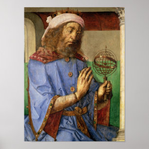 Portrait of Ptolemy, c.1475 Poster