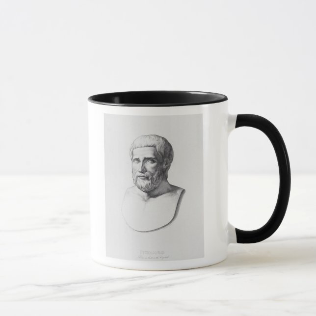 Portrait of Pythagoras Mug (Right)