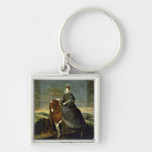 Portrait of Queen Margaret of Austria 1629-35 Key Ring