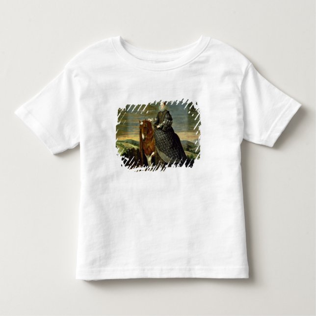 Portrait of Queen Margaret of Austria  1629-35 Toddler T-Shirt (Front)