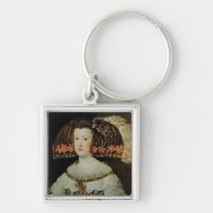 Portrait of Queen Maria Anna of Spain Key Ring