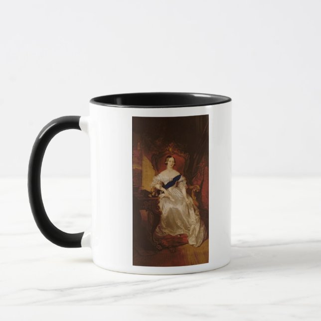 Portrait of Queen Victoria Mug (Left)