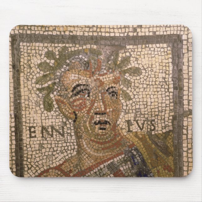 Portrait of Quintus Ennius Mouse Pad (Front)