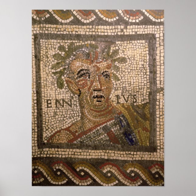 Portrait of Quintus Ennius Poster (Front)