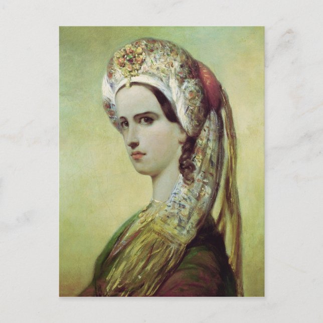 Portrait of Rachel Postcard (Front)