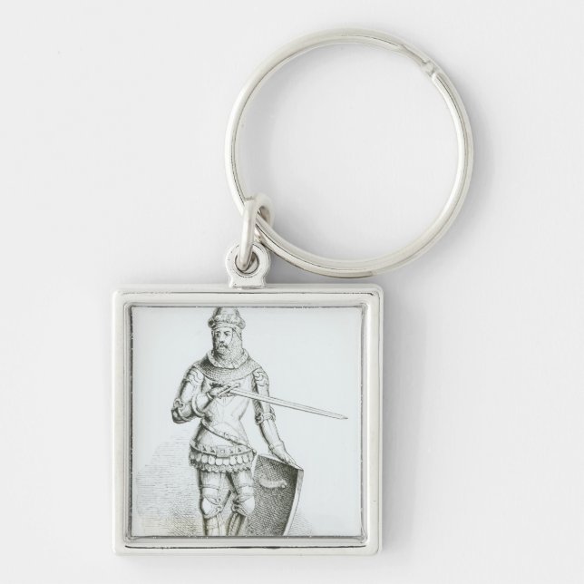 Portrait of Ralph Neville Key Ring (Front)