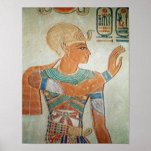 Portrait of Ramesses III from Poster