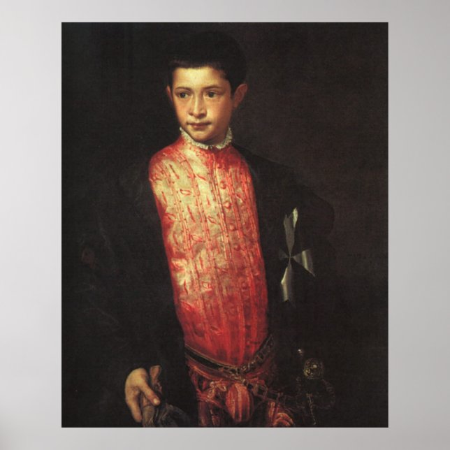 Portrait of Ranuccio Farnese Poster (Front)