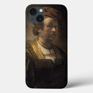 Portrait of Rembrandt, 1650 (oil on canvas) iPhone 13 Case