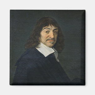 Portrait of Rene Descartes c.1649 Magnet