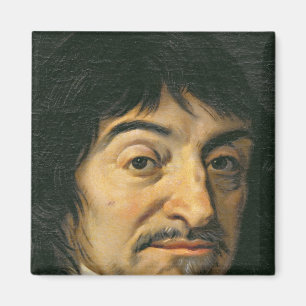 Portrait of Rene Descartes  c.1649 Magnet