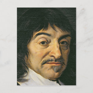 Portrait of Rene Descartes c.1649 Postcard