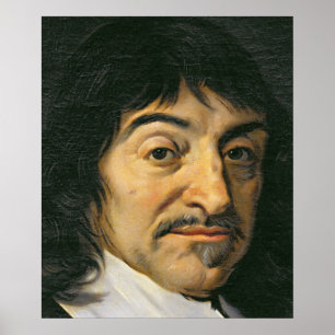 Portrait of Rene Descartes  c.1649 Poster