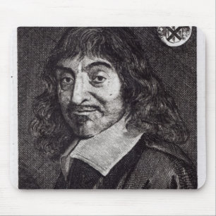 Portrait of Rene Descartes Mouse Pad