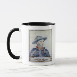 Portrait of Rene I  Duke of Anjou Mug