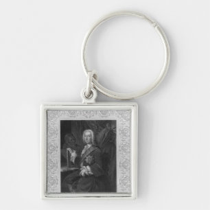 Portrait of Richard Boyle, Earl of Burlington Key Ring