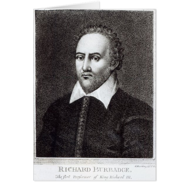 Portrait of Richard Burbadge (Front)