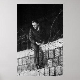 Portrait of Richard Burton Poster