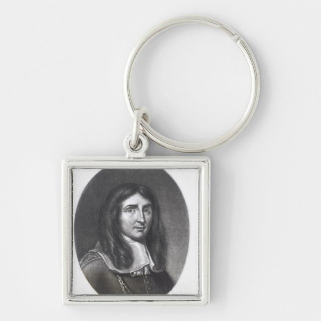 Portrait of Richard Cromwell Key Ring (Front)