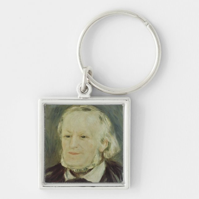 Portrait of Richard Wagner , 1893 Key Ring (Front)