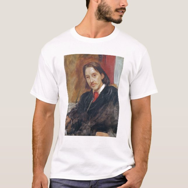 Portrait of Robert Louis Stevenson  1886 T-Shirt (Front)