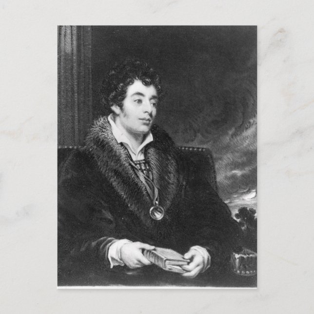 Portrait of Robert Southey Postcard (Front)