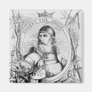 Portrait of Robert the Bruce Magnet