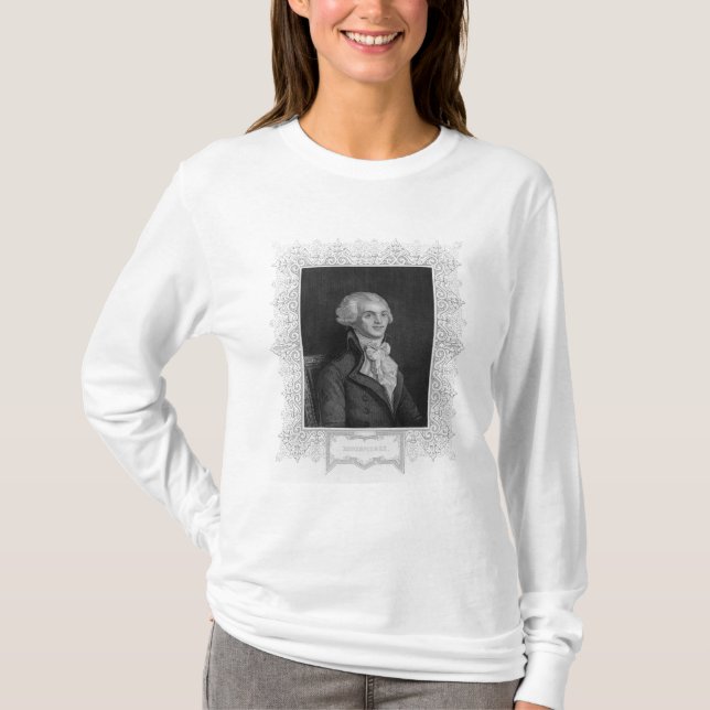 Portrait of Robespierre T-Shirt (Front)