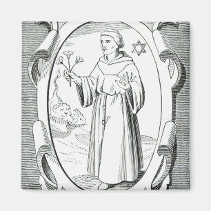 Portrait of Roger Bacon Magnet