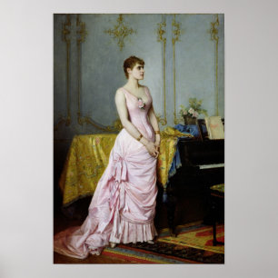Portrait of Rose Caron 1886 Poster
