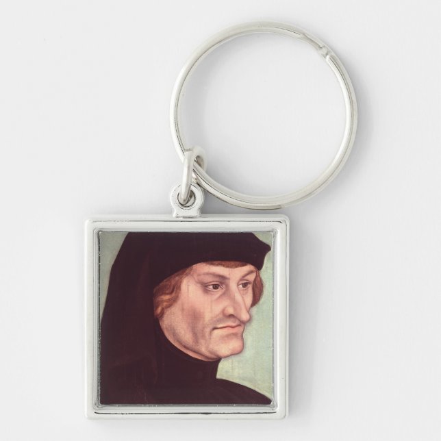 Portrait of Rudolf Agricola Key Ring (Front)