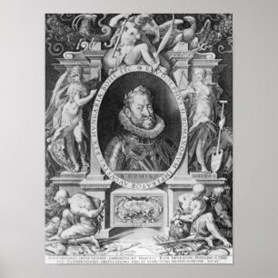 Portrait of Rudolph II Poster
